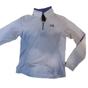 The North Face Glacier 1/4 Zip Fleece Women Small Purple pullover